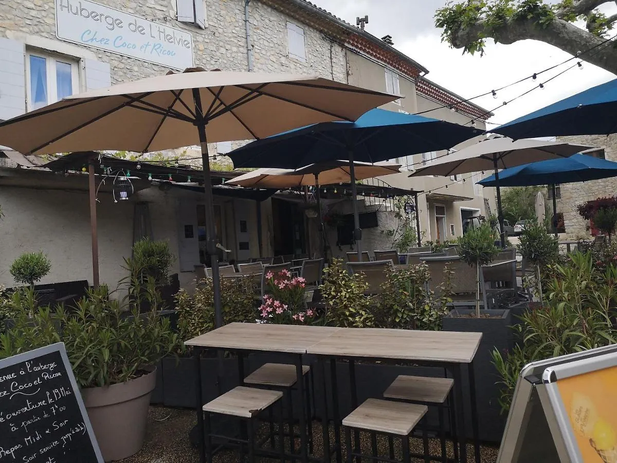 Hotel Auberge de l Helvie chez Coco&Ricou Valvigneres France